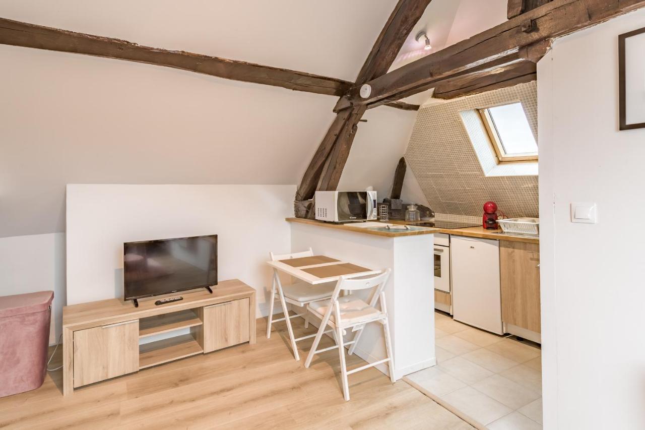 Studio Olympe - Cosy Et Charmant - Hypercentre Apartamento Troyes Exterior foto